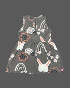sleeveless frock
