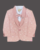 Boys party wear formal suit - Rose Pink