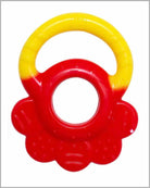 Mee Mee Multi-Textured Silicone Teether With Easy Handle