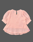 toddler crochet floral top girlish party wear dress children clothing