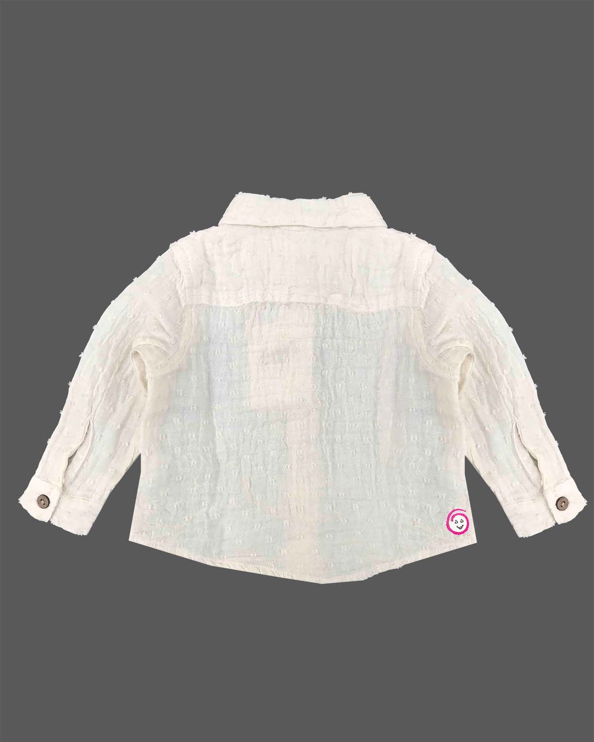 Toddler Muslin cotton shirt full sleeves button down for casual picnics and summer outings