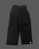 Black and wine purple textured velvet waistcoat suit set with bow for boys