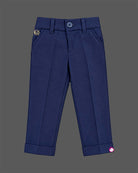 indo western dress for boys featuring abstract print short sleeve shirt and tailored trousers