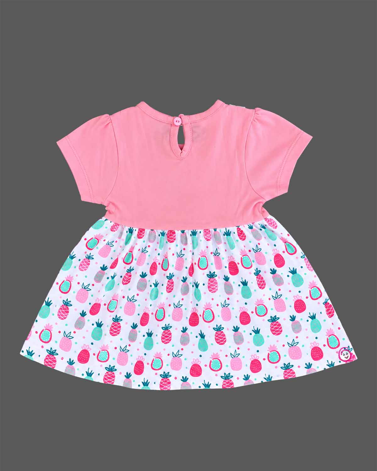 infants frock printed casual dress for birthday outing