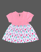 infants frock printed casual dress for birthday outing