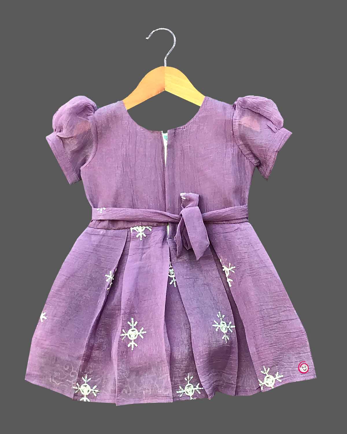 silk frocks for kids