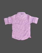 Boys full sleeve casual shirt - Lavender