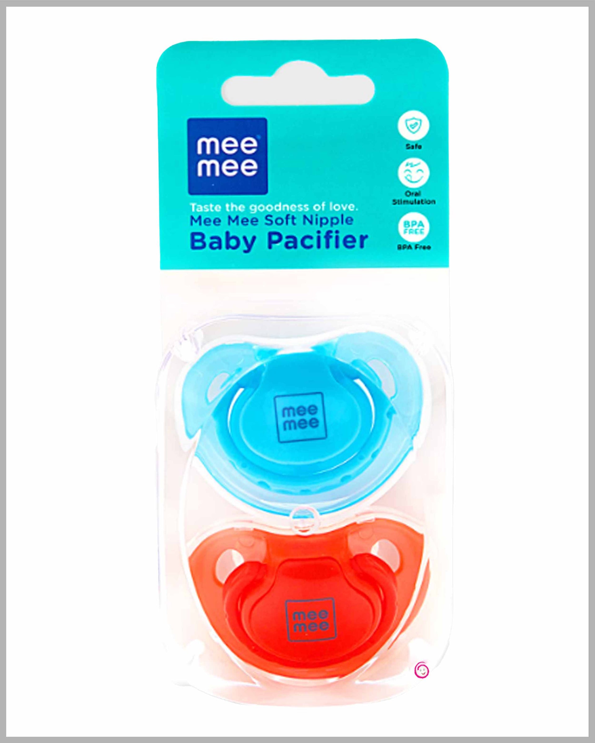 Mee Mee Baby Pacifier Ultra Light Soft Silicone Nipple – OPUS RKID