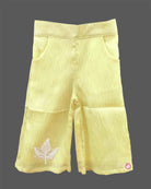Baby girl floral top and pant set with sequin embellishments for casual party wear