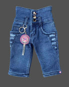 Girls western jean - Royal Blue