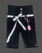 Girls western casual Pant  - Black