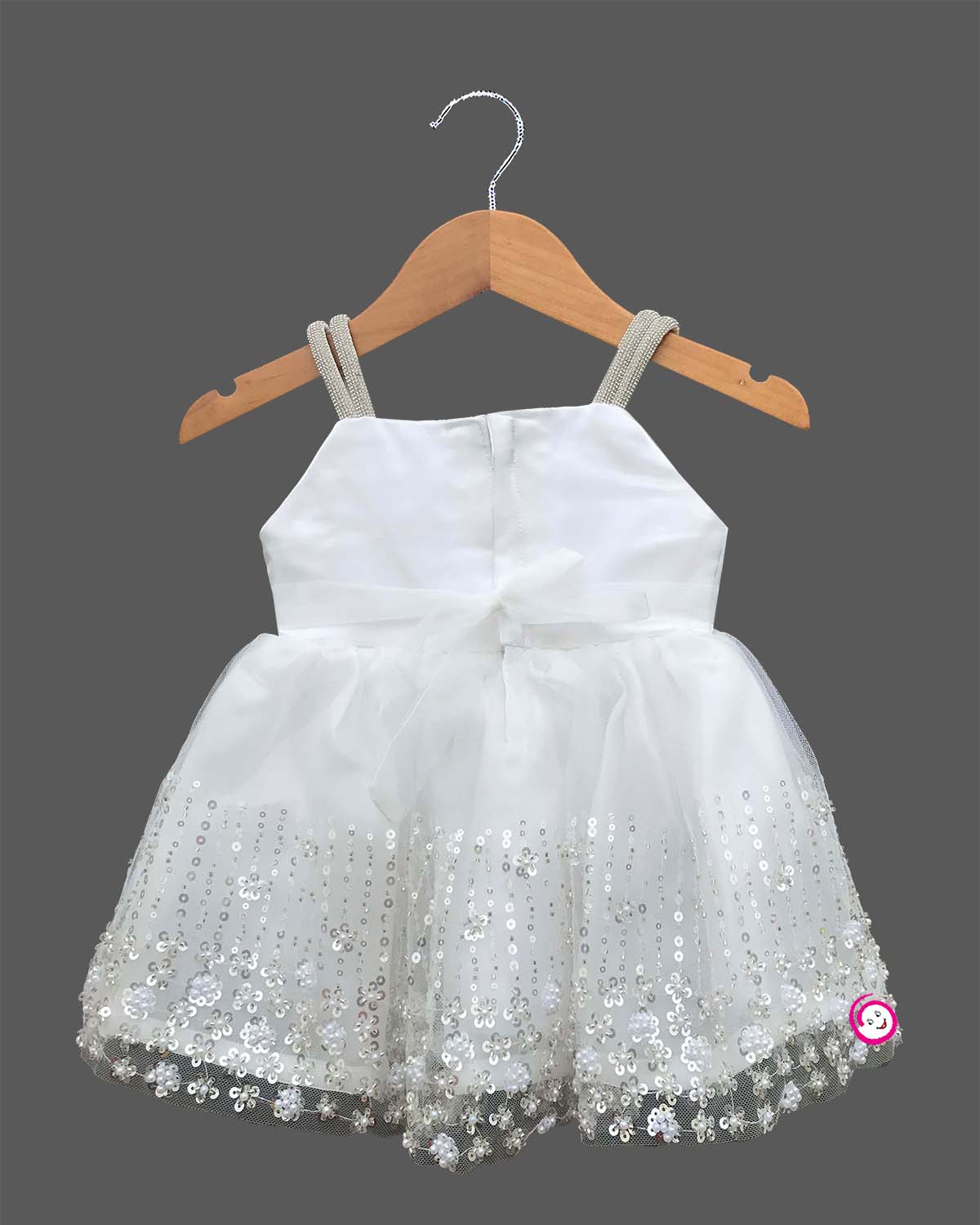 white frock

