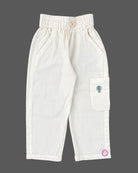 shirt and pant set for boys featuring button-down collar and cargo pockets