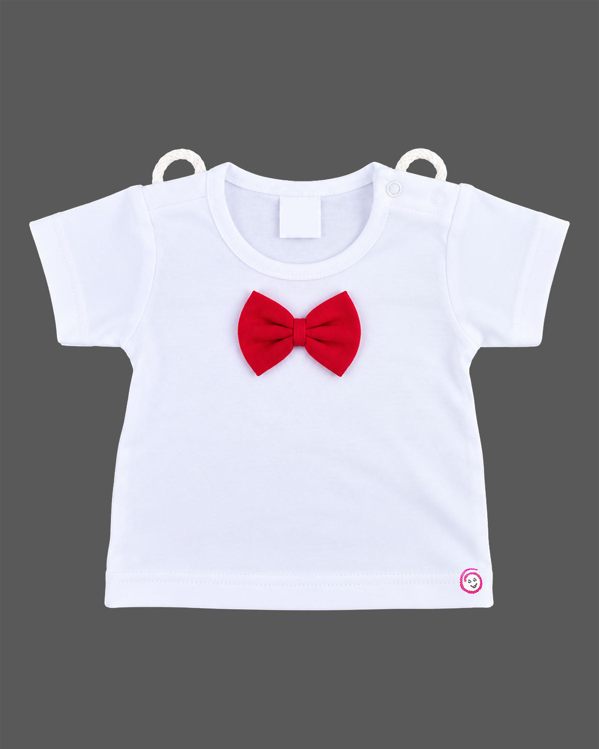 baby boy cotton dungaree set with bow tie and polka dots for birthday party