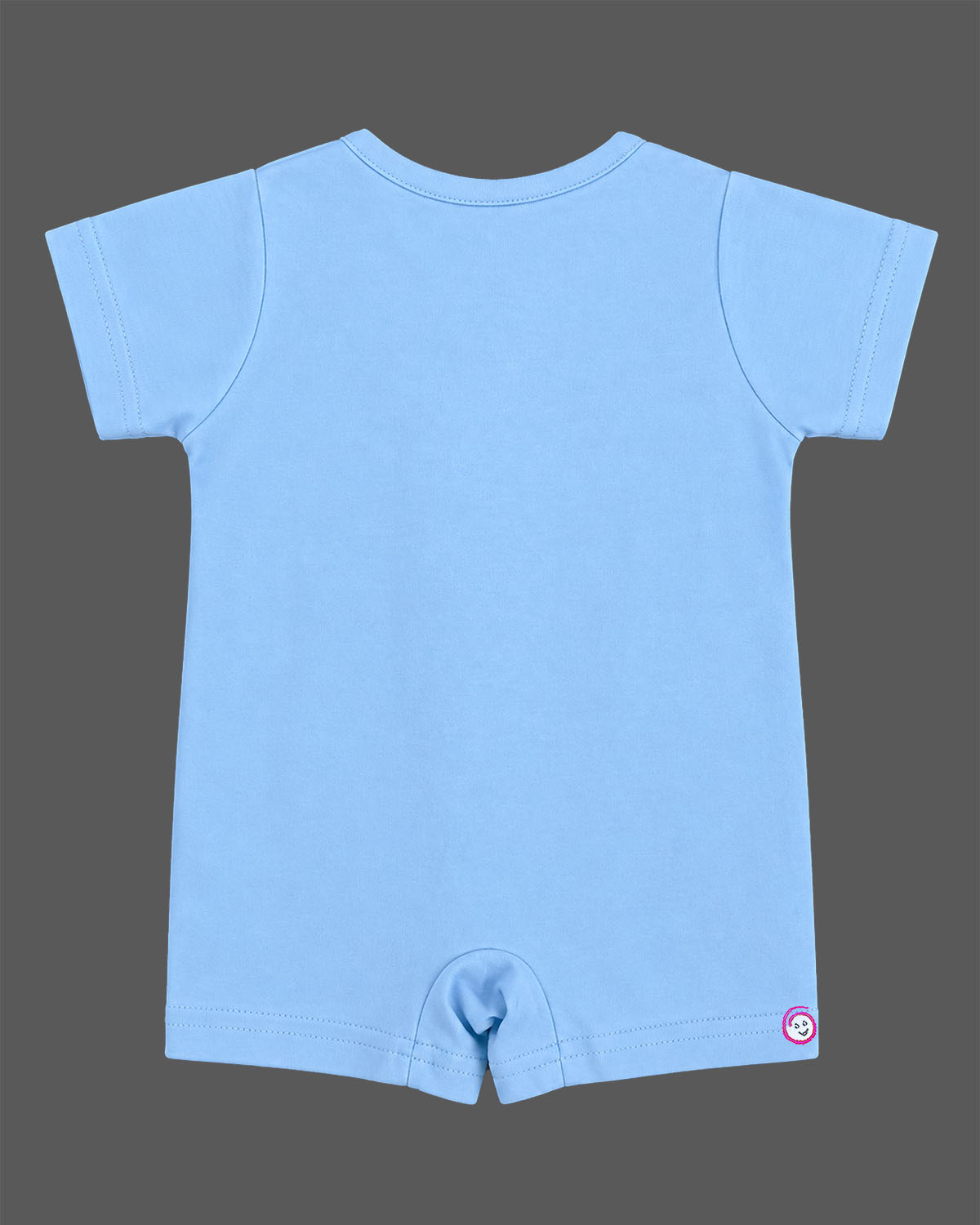 baby clothes lion applique cotton short sleeve romper jumpsuit for infants