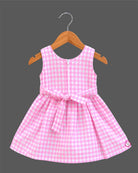 Infant Chikankari Cotton Frock for Summer Picnic and Birthday Party