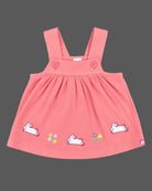 infants frock pinafore set baby clothes cotton dress for infant