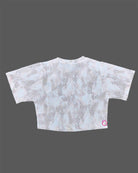 Toddler printed half sleeve western top with slogan graphic for casual outing