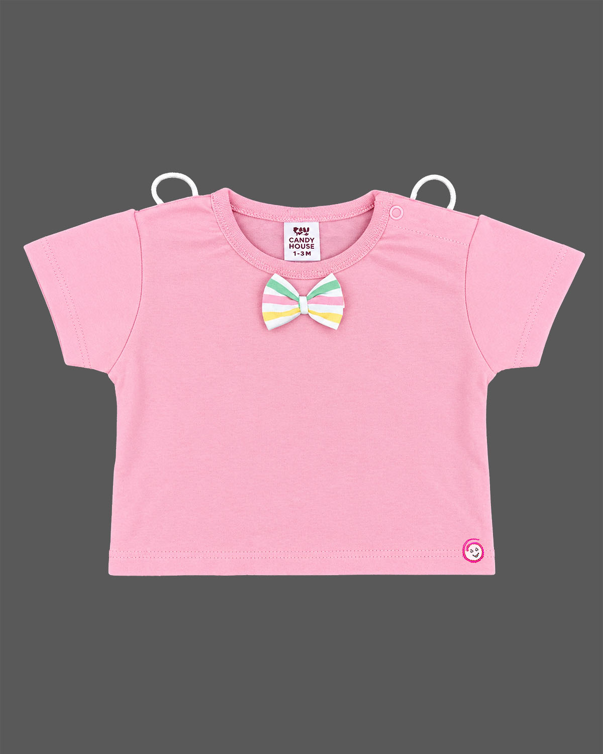 baby clothes printed t shirt with bow tie and suspender shorts set for infant party wear