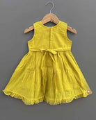 Girls birds elegant traditional frock