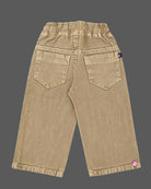 Comfortable boys elastic waist cotton trousers for kids casual wear