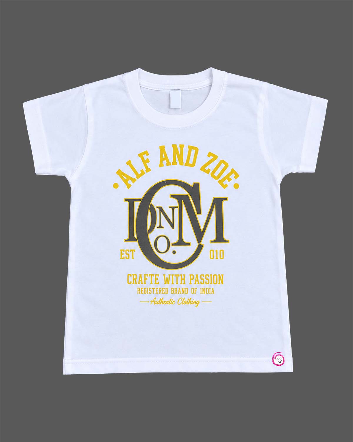 Toddler yellow cotton shirt & t-shirt with full sleeve and chest pocket for boys