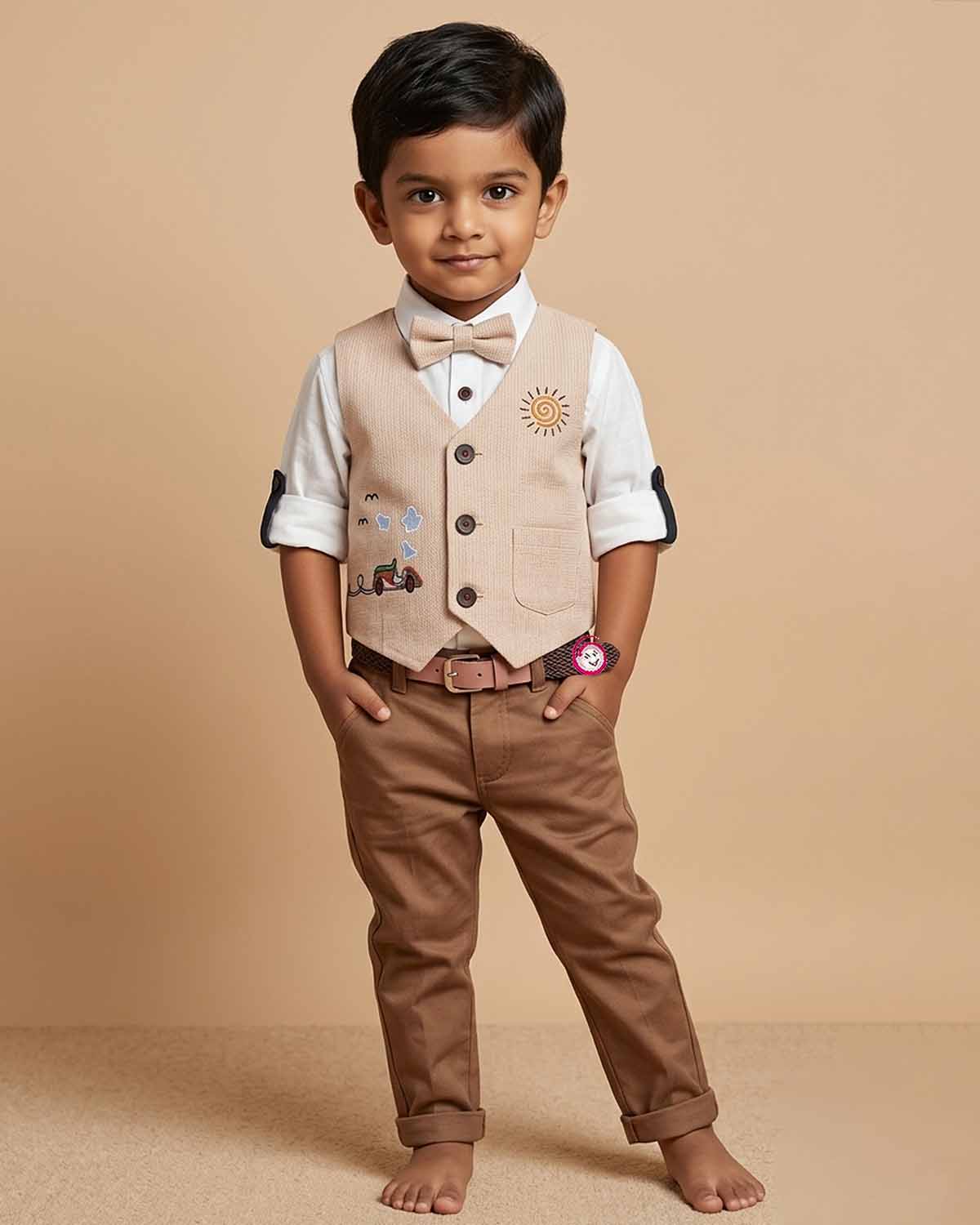 kids waistcoat set