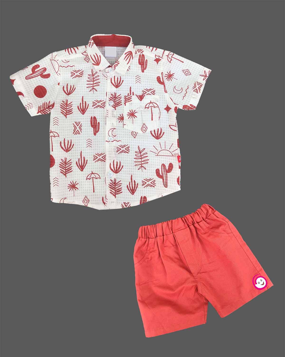 kids top and shorts