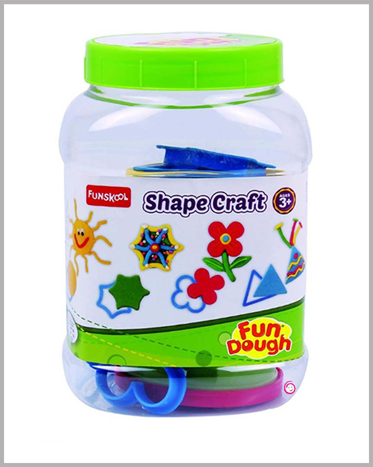 Funskool Fundough Shape Craft, Cutting and Shaping - 3Y+