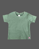 Trendy striped dungaree shorts and soft t-shirt set for active young boys casual wear