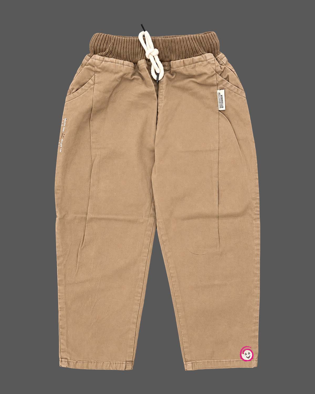 Toddler wearing striped hooded button down shirt and pant set as an western dress for boys.