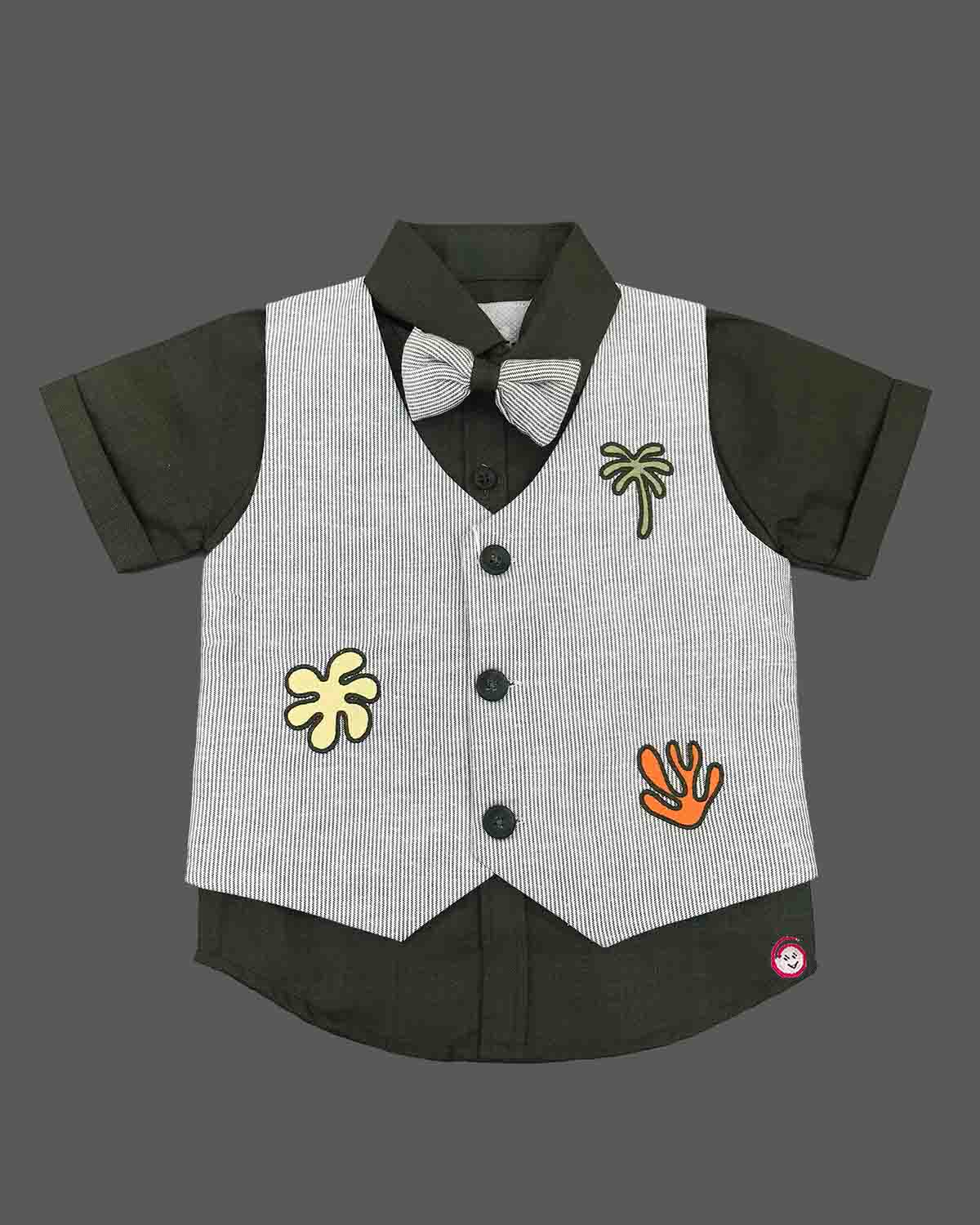 kids waistcoat set