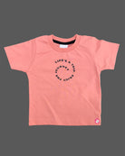 Toddler printed camp collar shirt paired with utility cargo shorts for young boys