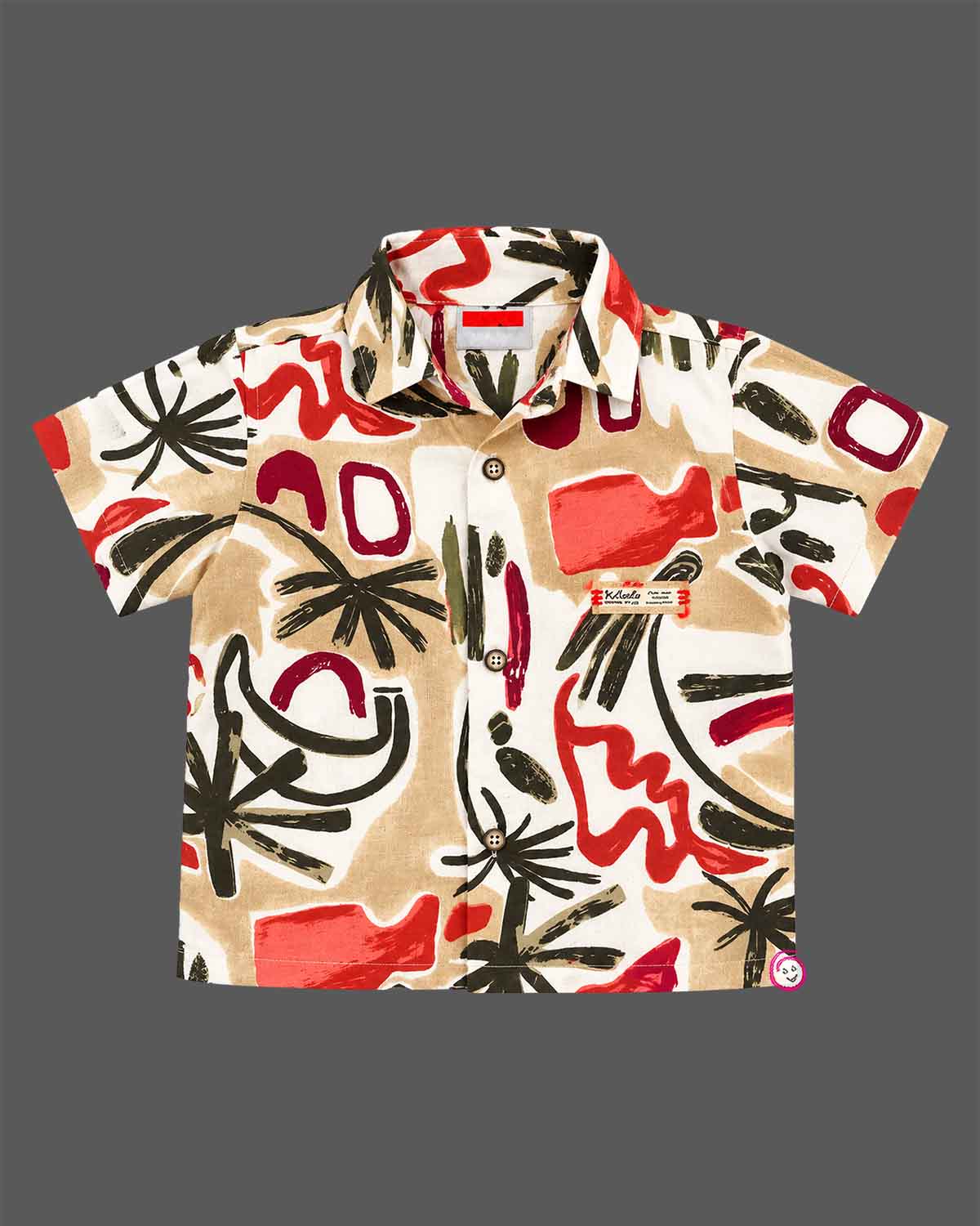 Boys printed shirt and shorts set for kids casual wear and summer travel outfits