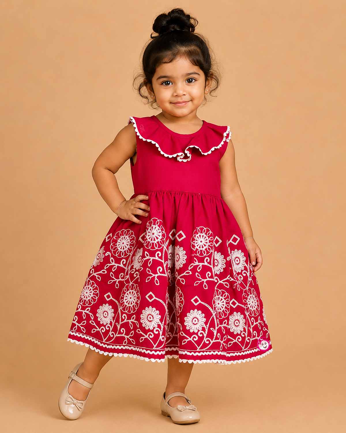 sleeveless frock