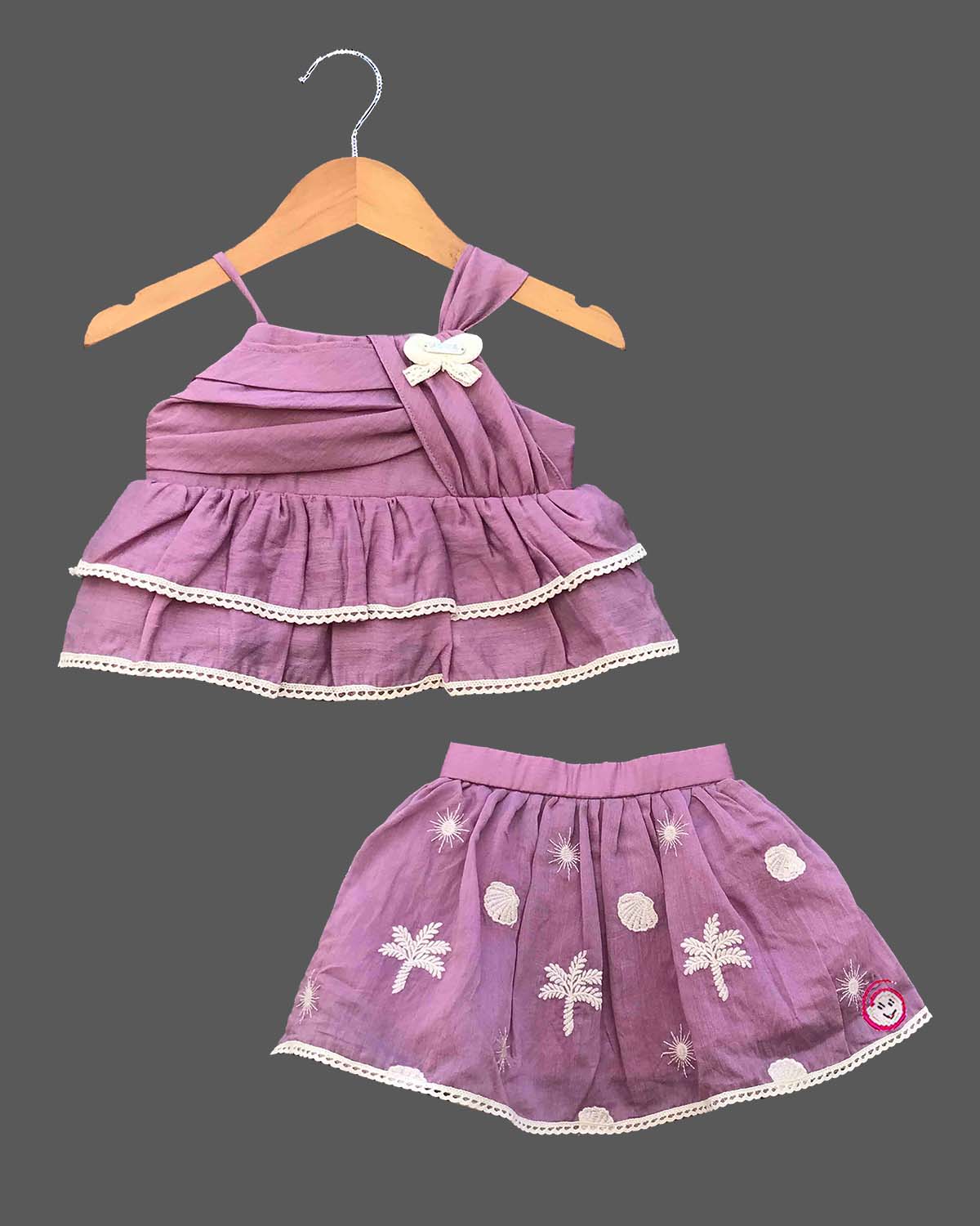 top & skirt for girls 