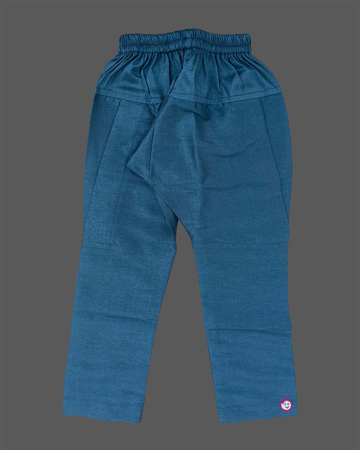 Boys sherwani featuring floral embroidered with pant for festive weddings