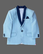 Boys bow tie with formal suits - Sky Blue