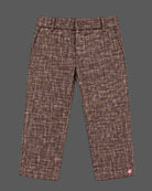 toddler weave waistcoat suit with collared shirt bow tie and pant for boys party wear