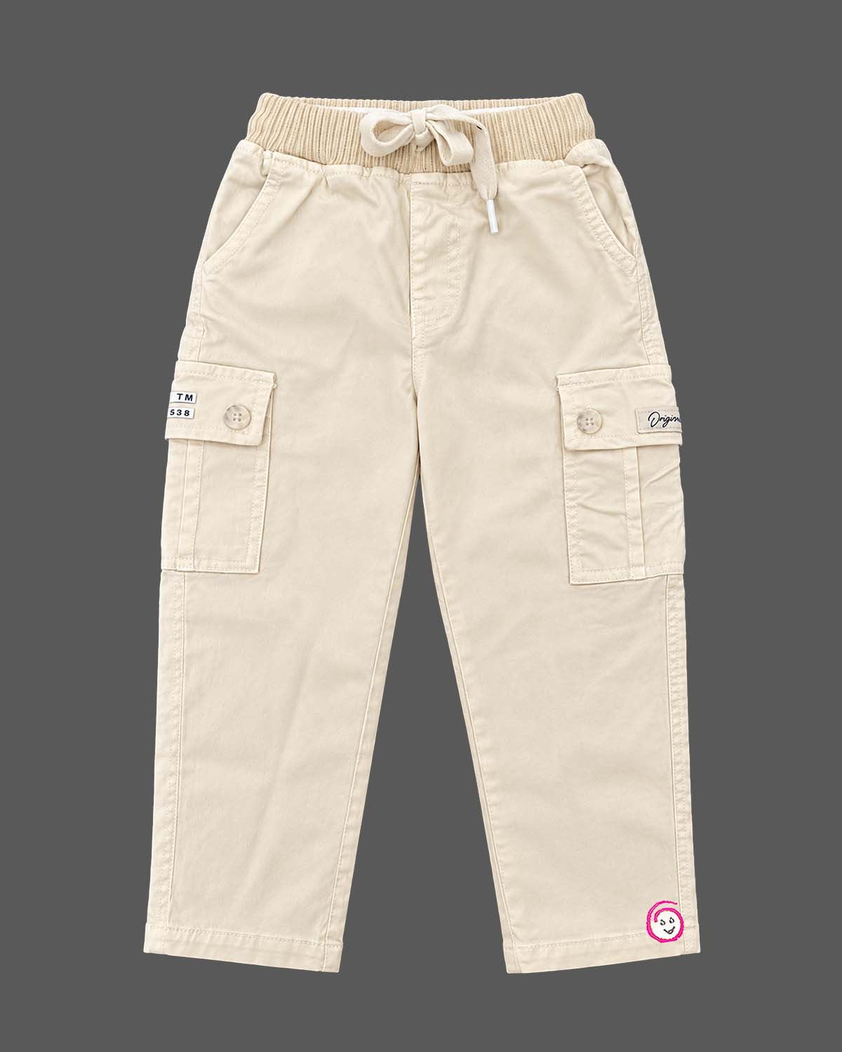 Western wear for boys plaid button-down shirt and utility cargo pant set[