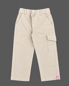 Shirt and pant set featuring a button-down collar and horizontal stripes for toddlers