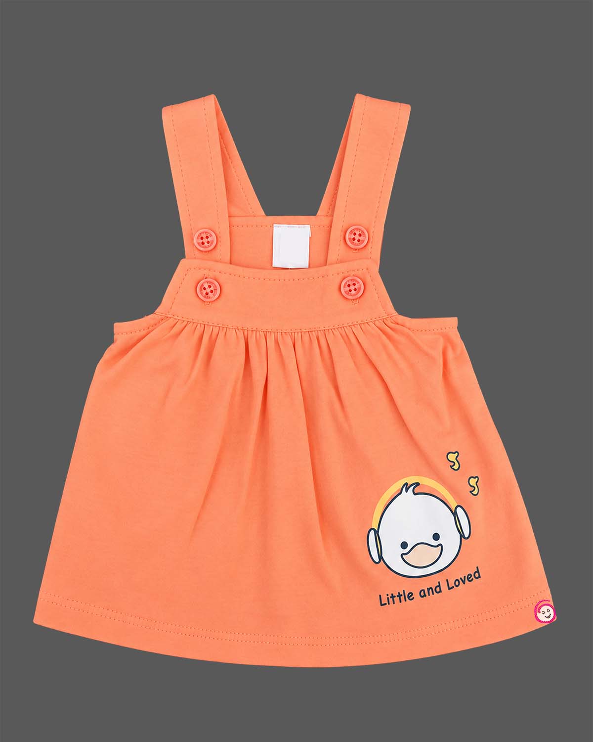 infant pinafore dress set with printed inner tshirt baby clothes for girls
