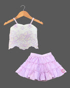 kids top & skirt