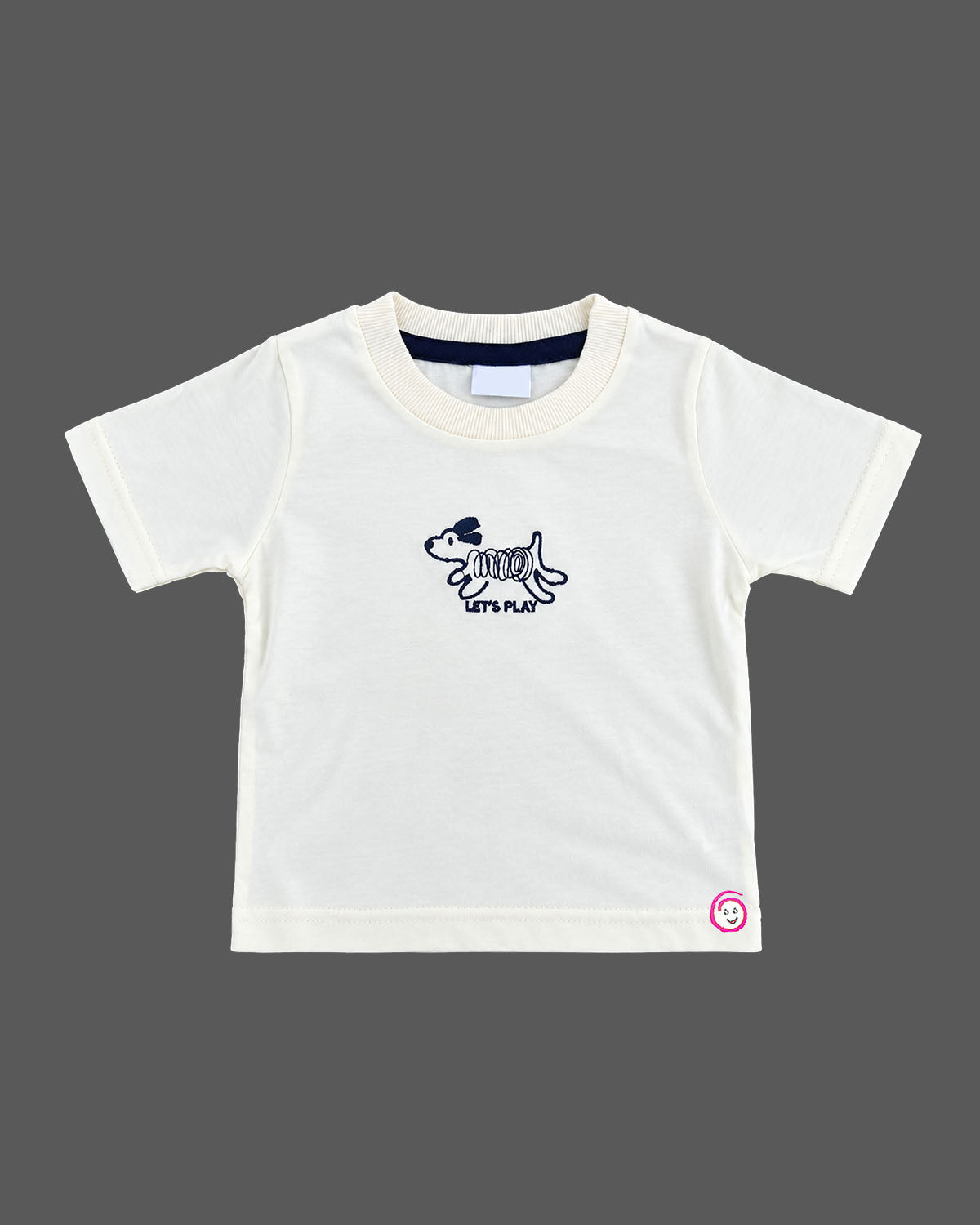 Detailed view of party wear for boys featuring denim button shirt with graphic prints and cargo Pant.