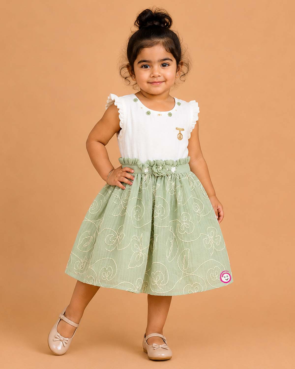 sleeveless frock