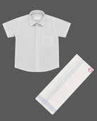Refined festive shirt and dhoti ethnic outfit for young boys traditional style