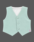 Textured blazer set with bowtie for boys, featuring party wear for boys design with soft lining.