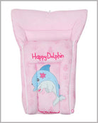 Quick dry baby kangaroo wrapper happy dolphin printed carry bed - Lavender