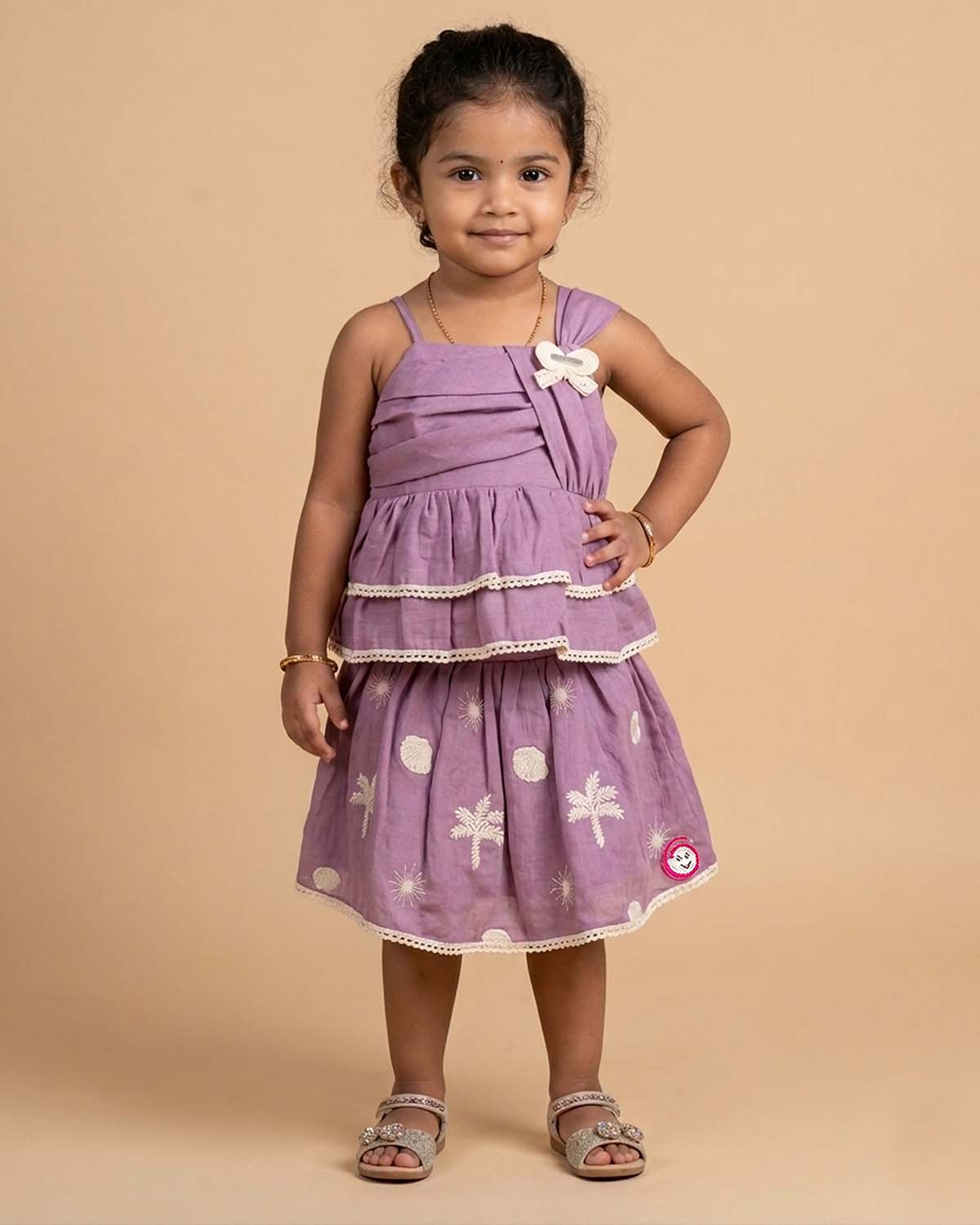 top & skirt for girls 