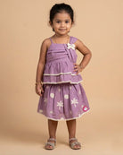 top & skirt for girls 